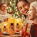 Yinuo Mirror Velas Led Navidad Exterior Interior, Vela Led Efecto Llama con...