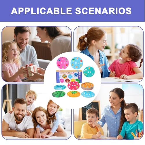Jouet éducatif en bois double face avec planches à compter