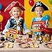 WERNNSAl Pirate Party Decorations - 9 PCS Pirate Halloween Decorations for Boys Kids Caribbean Birthday Party Supplies Funny Pirate Parrot Sign for Halloween Celebration Home Garden Yard Wall Decor