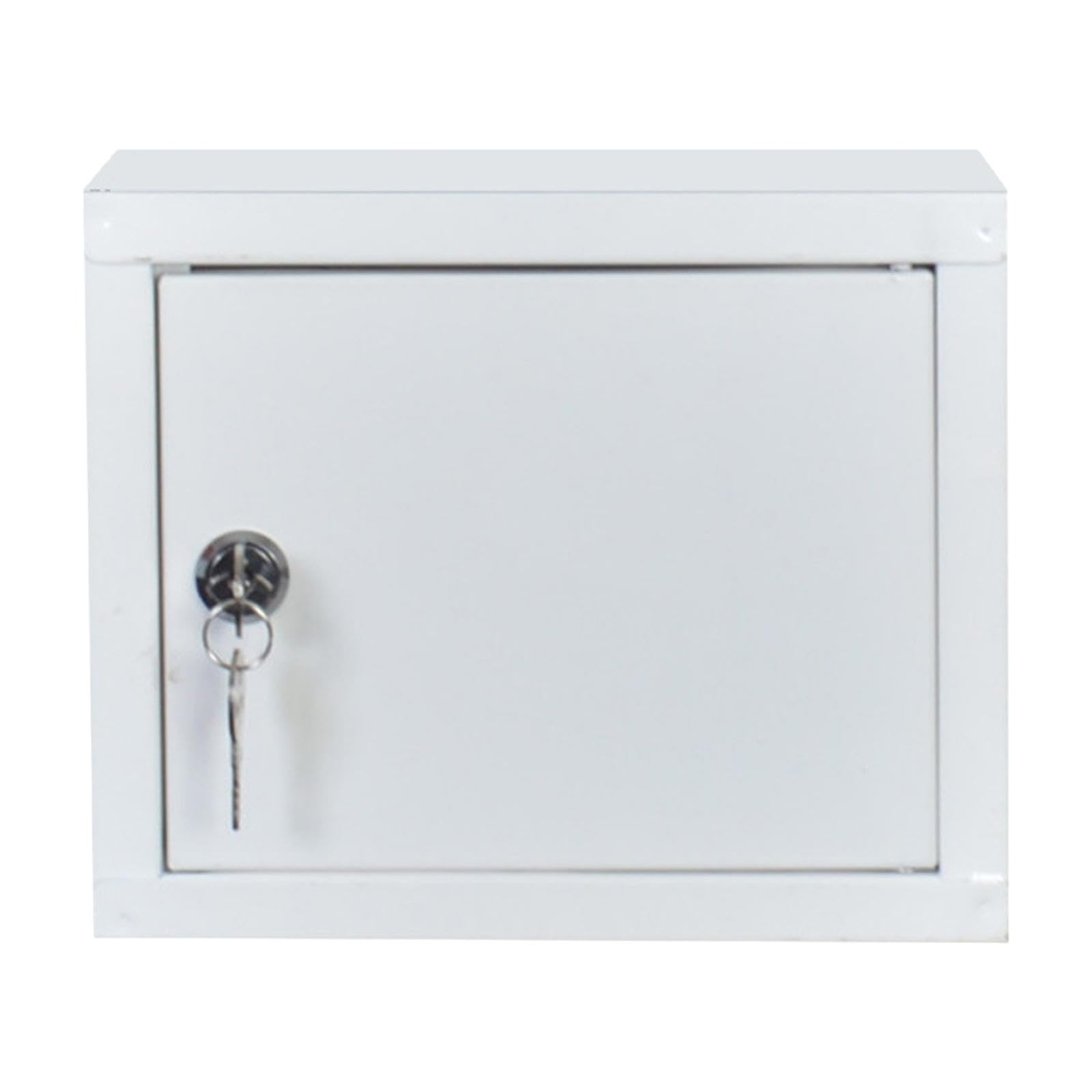 Wall Mounted Milk Case with Lock Milk Delivery Box for Household Garden Home-image-7