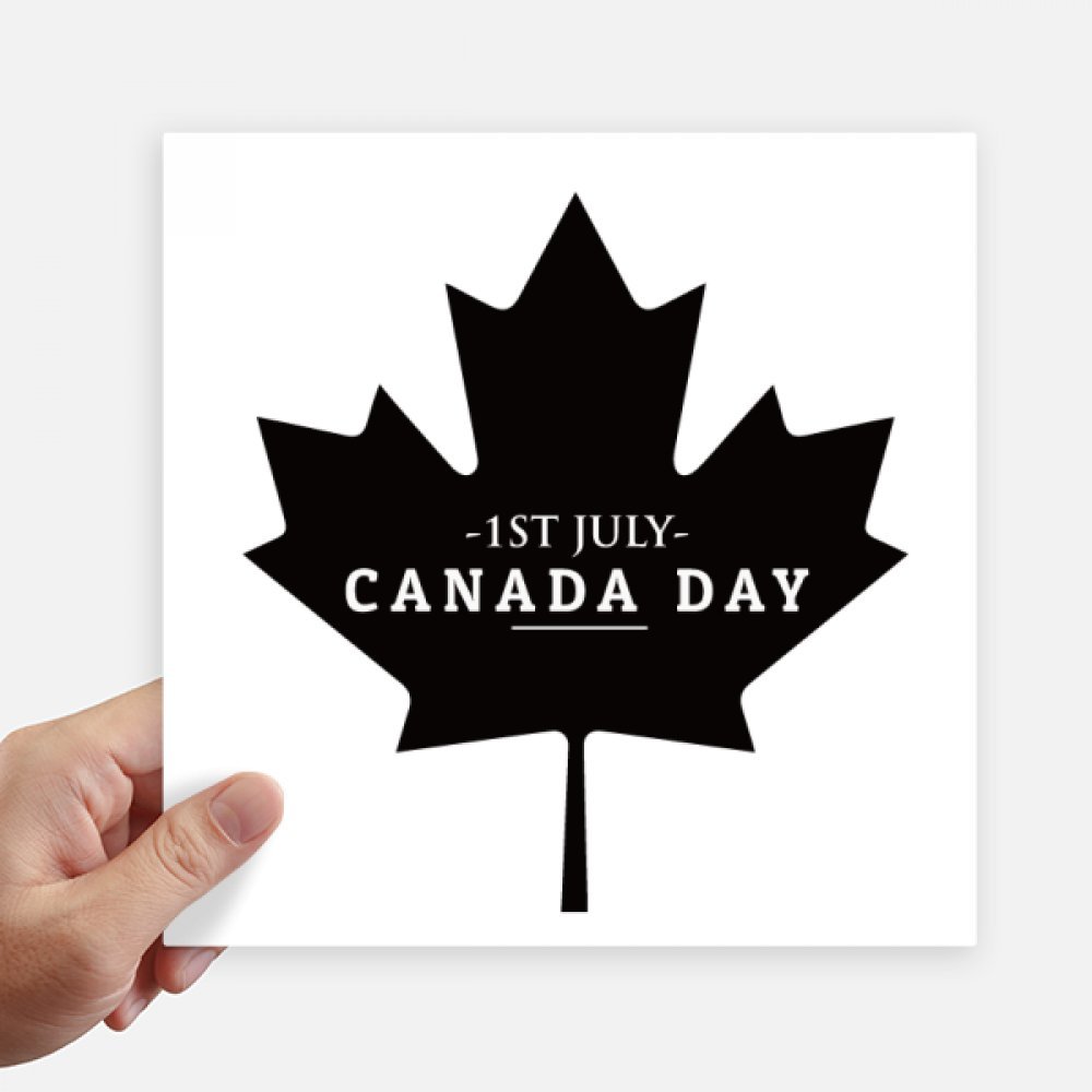 Stickers Canada de Juillet Maple Leaf pour Customiser les Bagages et Atténuer les Rayures