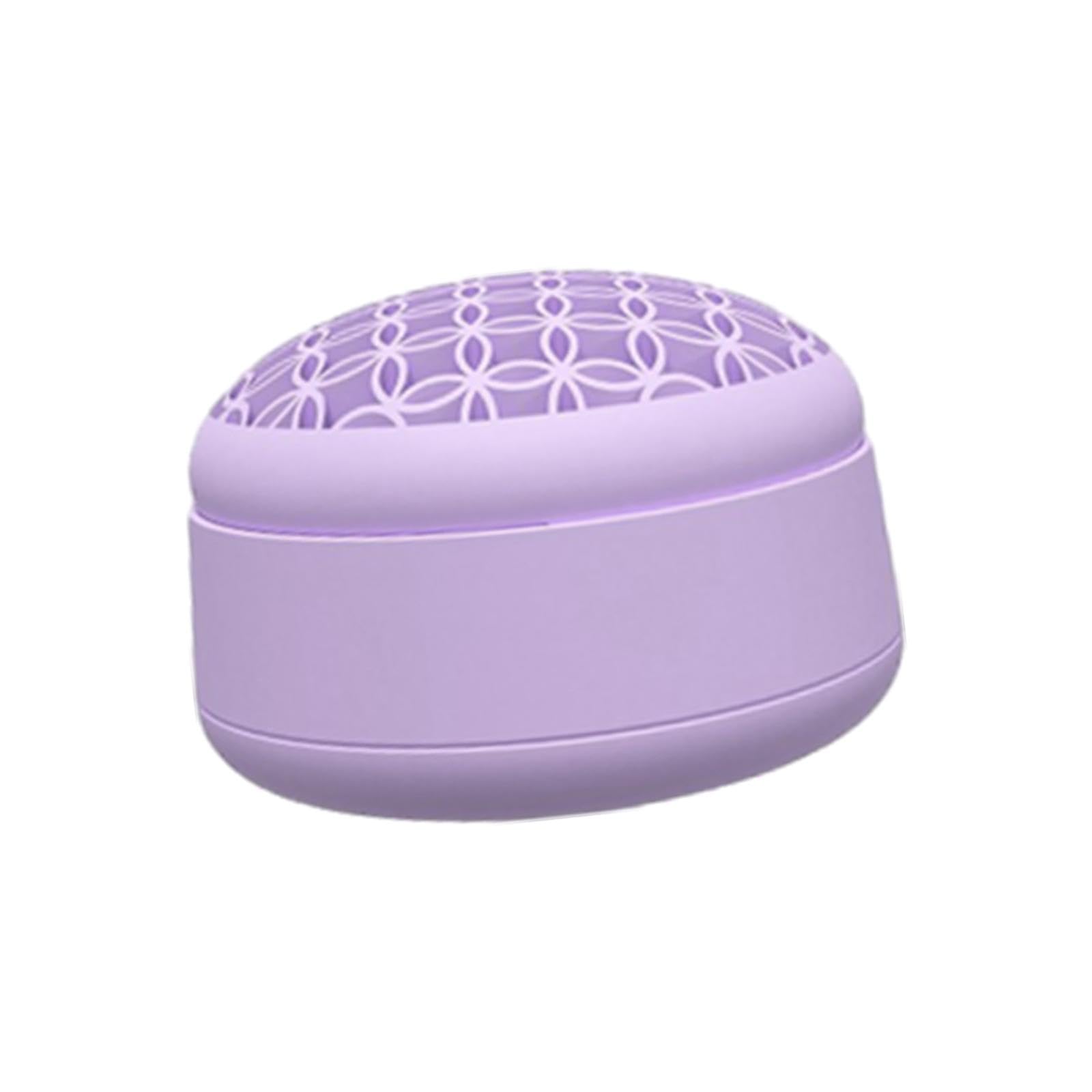 ATORSEĀ® Brush Cleaning Holder Brushes Cleaning Tool Organizer For Brush Art Supplies Purple