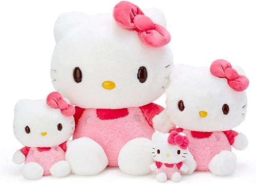 Miniatura 4 de Sanrio Hello Kitty - Muñeca de peluche suave de 7.6 pulgadas, importación de Japón con adhesivo Kanji Love Paquete original