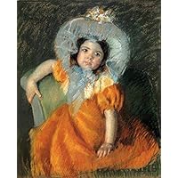 Amazon.co.jp: 枚の絵画 大きな赤い帽子をかぶった少女 メアリー