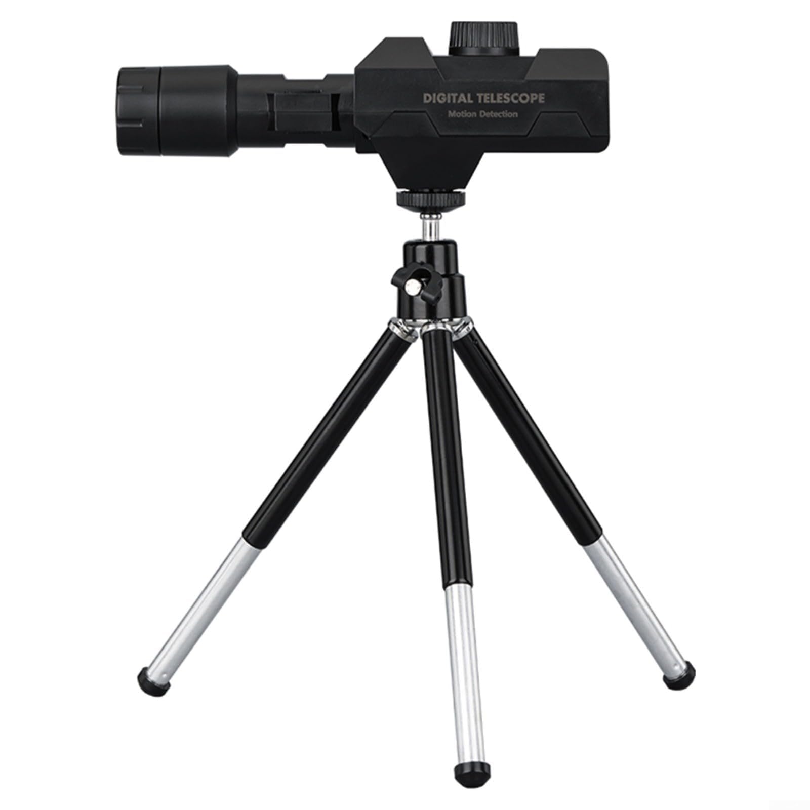 Telescopio monocular digital 70x Zoom HD 2MP Cámara con trípode WiFi Conexión Smartphone Vida Silvestre Birdwatching Conciertos Negro