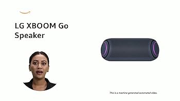 LG PL7 XBOOM Go Water-Resistant Wireless Bluetooth Party Speaker