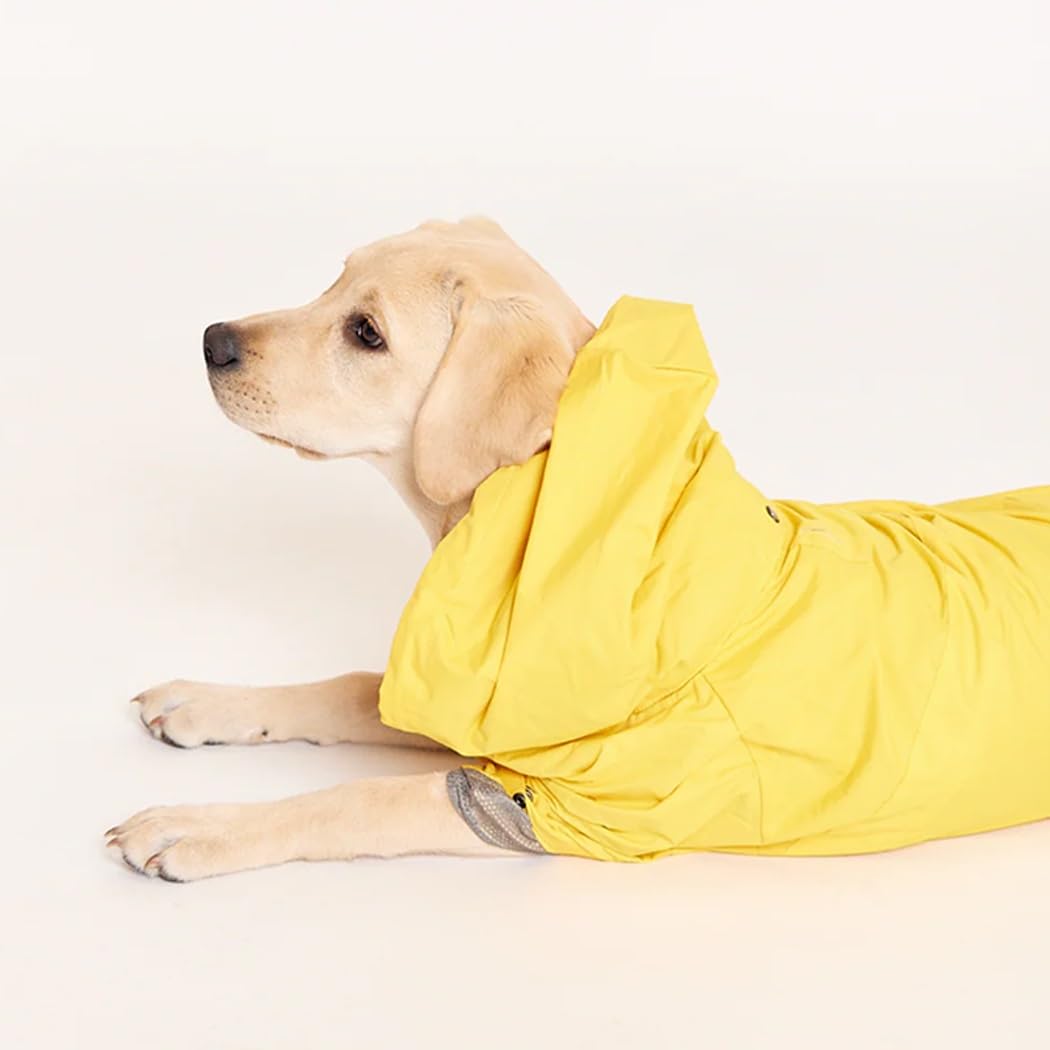 Veste de pluie pour chien sans couture respirante avec poche XL
