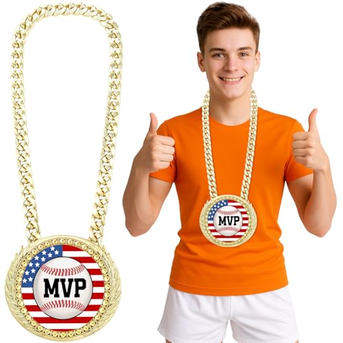 Highergo Baseball Chain MVP Medal Award 6