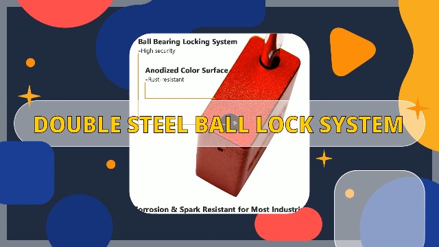 SEPOX® Ultra-Durable Anti-Rust Outdoor Padlock - Red Aluminum 38mm