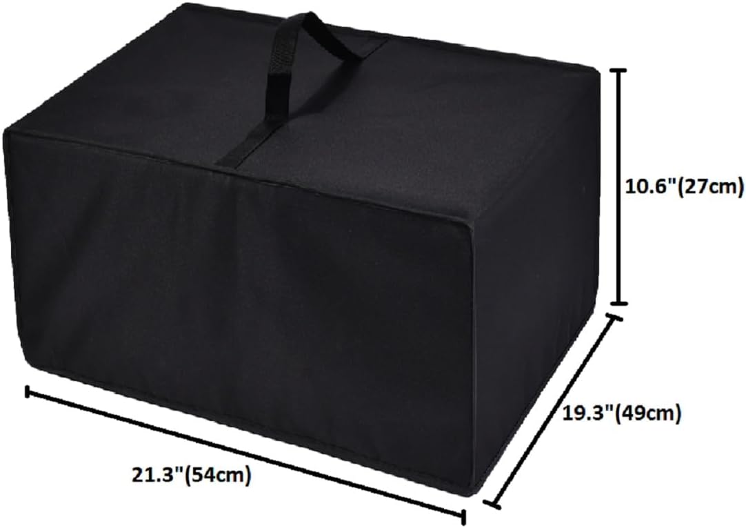 AF-WAN Indoor Pizza Oven Dust Cover, Waterproof, Compatible With Cuisinart (CPZ-120/CPZ-120MB/CPZ-120BKS)/CHEFMAN (RJ25-SS-AM) (Black)