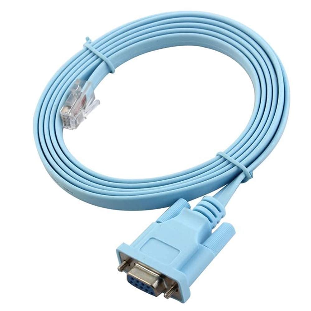 Amazon.co.jp: Intellife コンソールケーブル RJ-45 DB-9 互換ケーブル