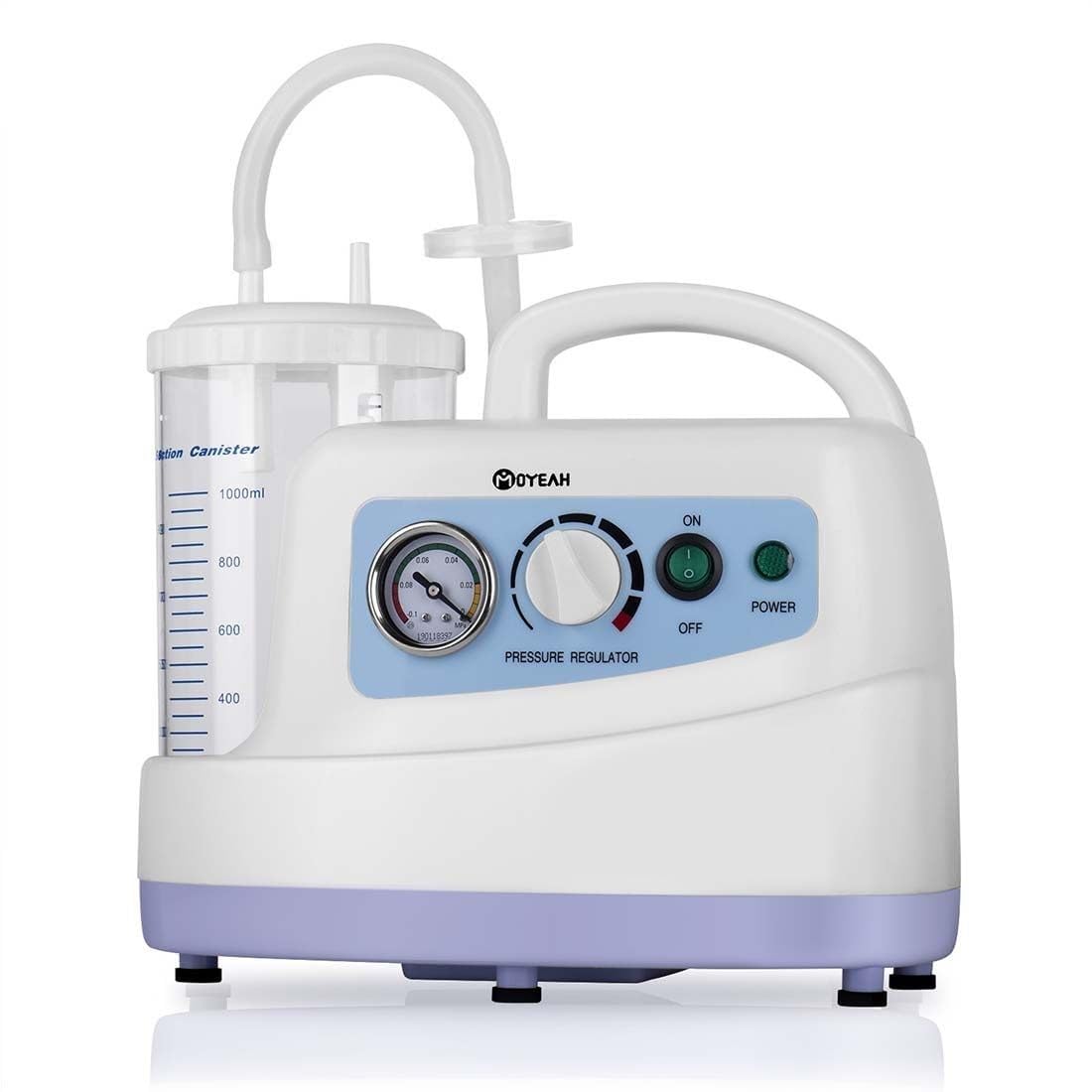 Pompa elettrica di aspirazione del muco per anziani e bambini, dispositivo portatile per la rimozione del catarro con contenitore da 1000 cc per la cura della casa