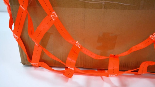 Filet De Levage 1x1 M - Charge Max 300 Kg, Mailles 10 Cm, Polyester - Pour Transport Objets Lourds, Chantier, Escalade