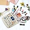 YULUENZE Take Me To South Carolina Makeup Bag South Carolina Travel Gift Small Canvas Organizer Bag with Zipper South Carolina Cosmetic Bag Travel Present for Women Friends Families #5
