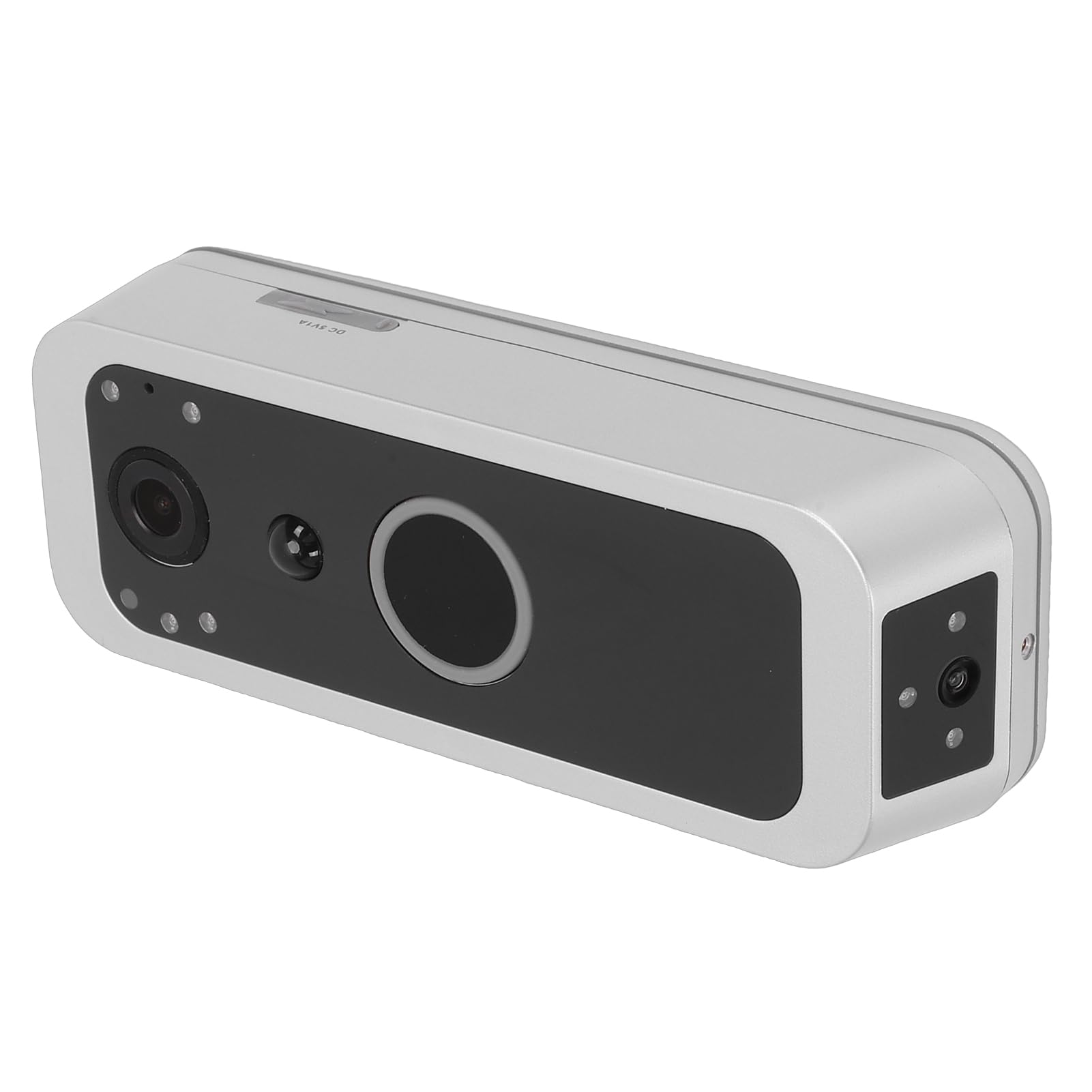 FTVOGUE Campanello Video WiFi, Rilevamento del Movimento a Doppia Lente HD 1080P Conversazione Bidirezionale Visione Notturna IR IP65 Impermeabile, con Cuscinetto Adesivo o Installazione