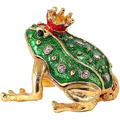 H&D Hyaline&Dora Mini Frog Prince Jewelry Box Cover