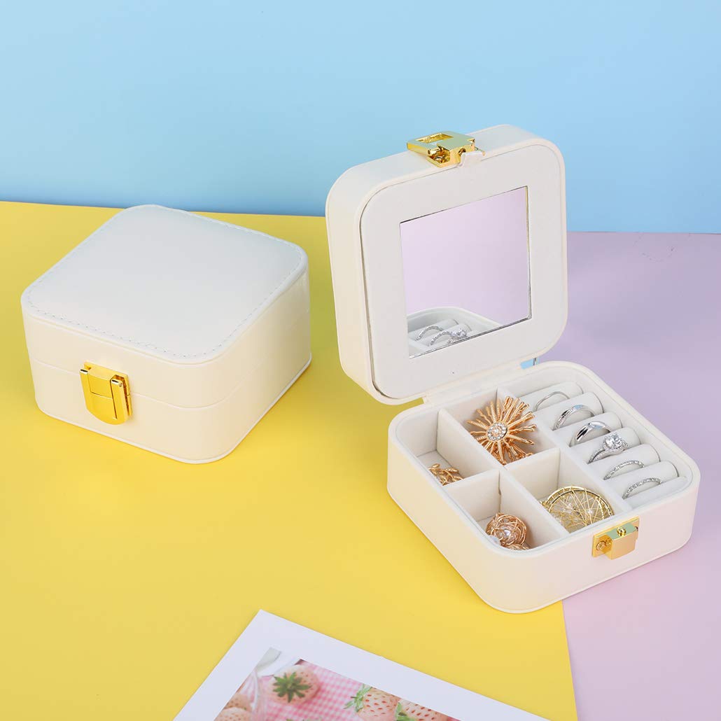 ISuperb Boîte à Bijoux De Voyage En Cuir Synthétique Pour Collier