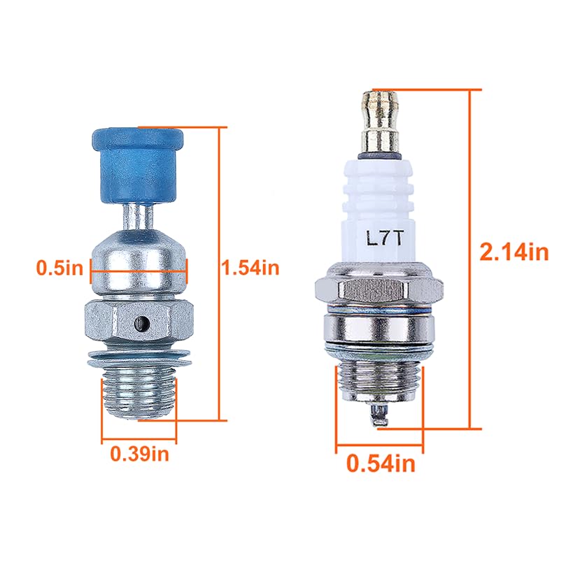 49mm Cylinder Piston Kit for Stihl MS390 MS290 039 029 Fuel Oil Seal Filter Line, Cylinder, Piston, Pin, Ring, Circlip, Fuel Filter, Fuel Line, Oil Line, Needle Bearing
