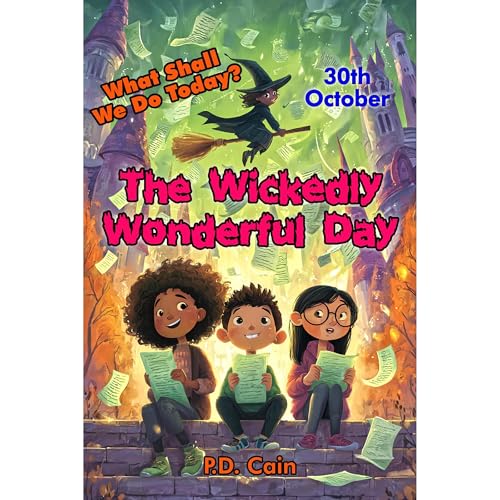 The Wickedly Wonderful Day Audiolibro Por P.D. Cain arte de portada