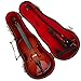 Dselvgvu Wooden Miniature Cello with Stand, Bow and Case Mini Musical Instrument Cello Replica Collectible Figurines Dollhouse Accessories Model Home Decoration Display Ornament (5.51