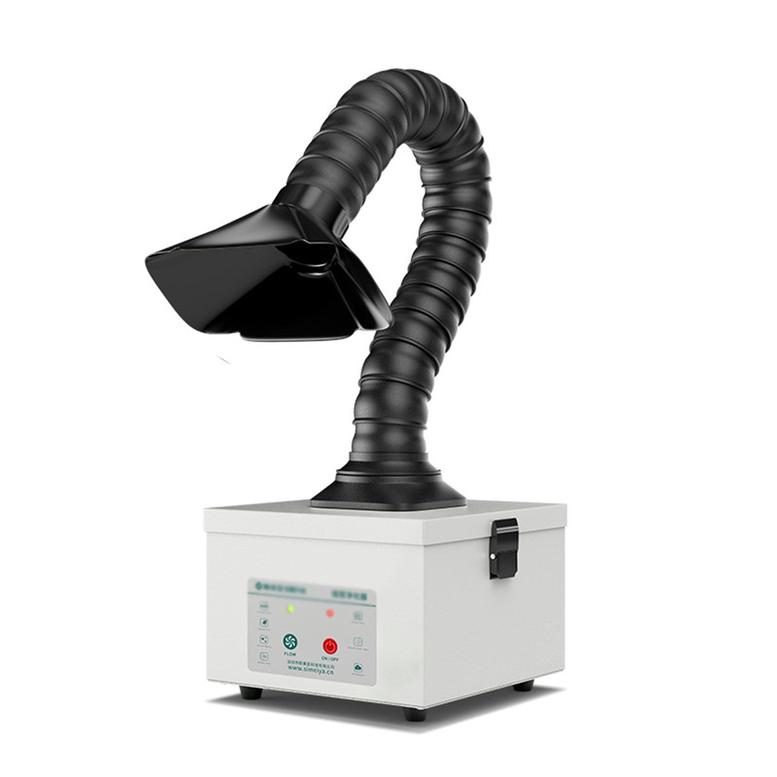 Mini wyciągacz dymu do pochłaniacza dymu oczyszczacz powietrza do lutowania laserowego grawerowanie przenośne biurko DIY oczyszczacz powietrza 110-240 V