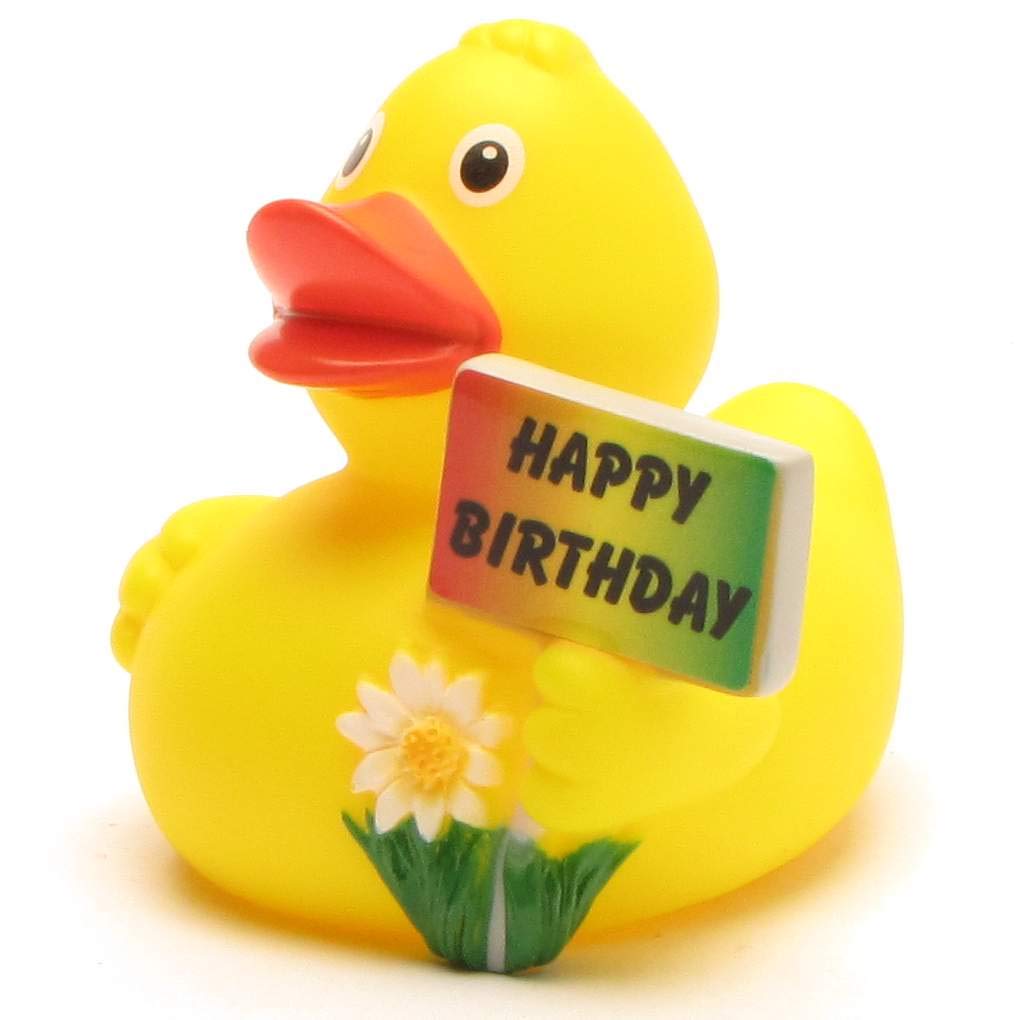 Out Of The Blue 20/1063 Duck Yellow Calf-sheath "Happy Birthday - View #6