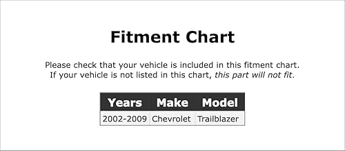 Miniatura 2 de Brazo de control de suspensión superior delantero derecho compatible con Chevrolet Trailblazer 2002 2003 2004 2005 2006 2007 2008 2009 PC-806865