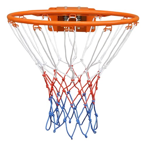 Canasta de baloncesto de pared flexible y red impermeable exterior
