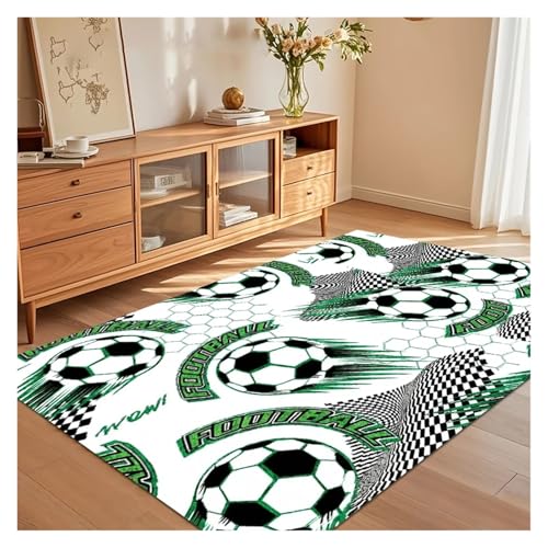 Tapis de zone football antidérapant résistant et lavable - 5