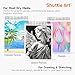 Artists Sketch Books, 9 x 12 Shuttle Art 160 Sheets of Sketch Paper pad Ideal for Drawing and School Supplies (2 Pack)