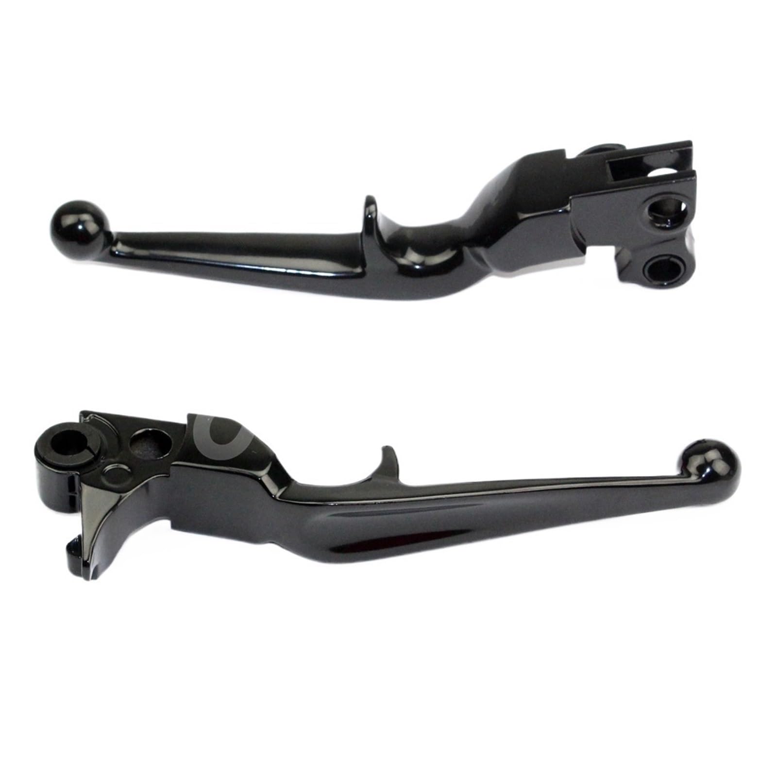 Mwbdjfod Black /Chrome Motorcycle Brake Clutch Lever For Ha&Rley Sportster Xl 883 1200 Touring Dyna Softail Handle Cable Shifter Levers Handlebar Clutchs Brakes Levers