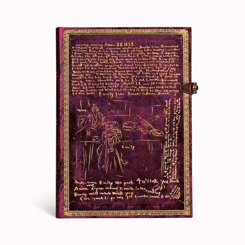 The Brontë Sisters Midi Lined Hardcover Journal (Clasp Closure): Lined Midi (Special Editions)