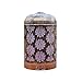 WZHZJ Vintage Metallo Tranquillo Aromaterapia umidificatore, ultrasuoni Olio Essenziale Mist diffusore con Colore 7 Che Cambia luci BPA-Free
