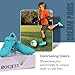 Joybut Soccer Cleats for Kids & Youth | Lightweight Football Shoes for Firm Ground | Durable Girls & Boys Soccer Cleats with Non-Slip Sole | Comfortable Soccer Boots | Unisex Size 11-6 Turquoise