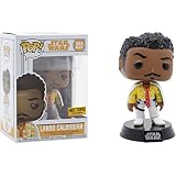  Funko Lando Calrissian (Hot Topic Exclusive): Solo - A Star Wars Story x POP! Vinyl Figure + 1 Official Star Wars Trading Card Bundle [#251/27821]