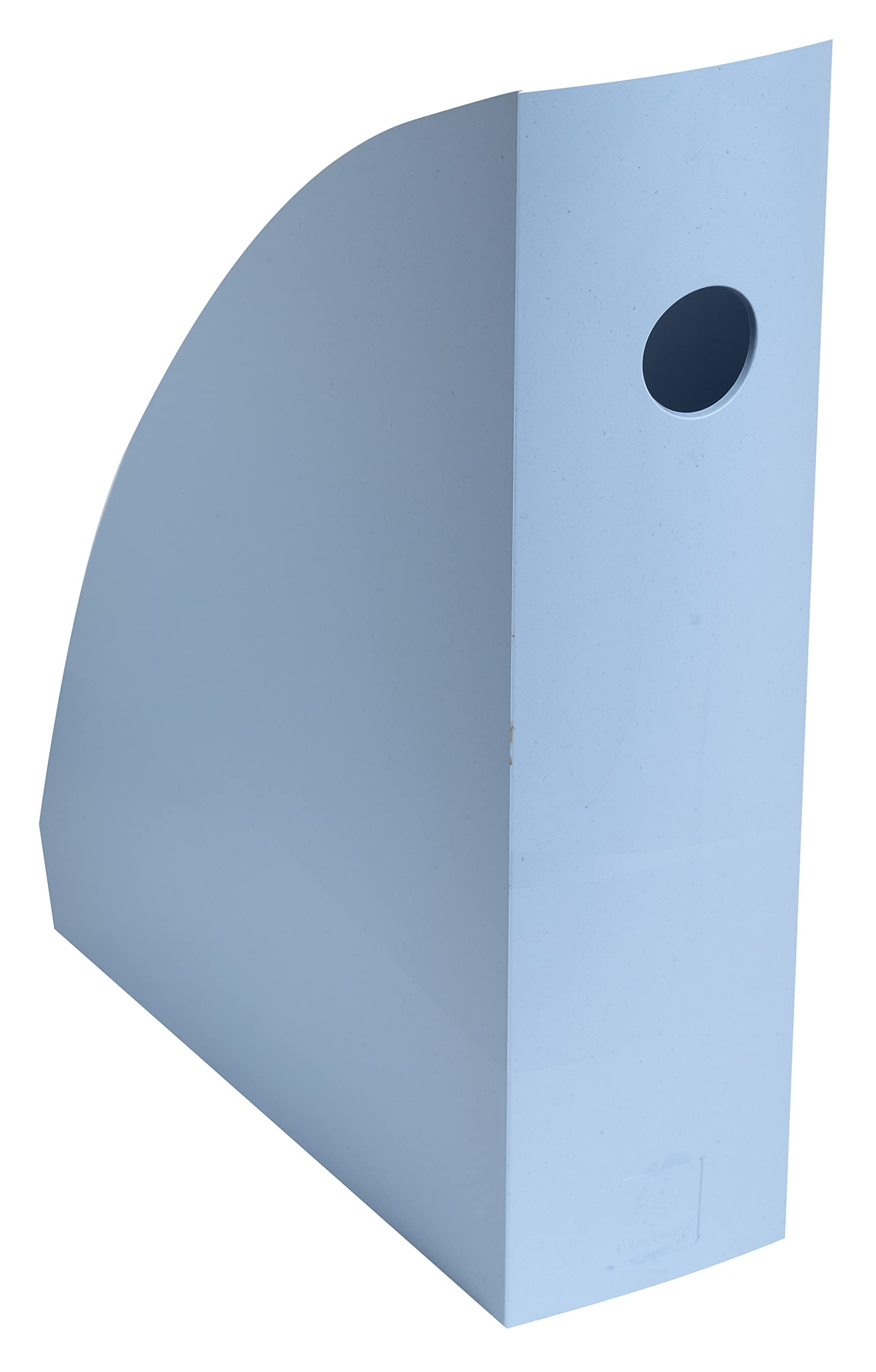 Exacompta - Rif. 18209D - Set di 6 Portariviste MAG CUBE BeeBlue, Raccoglitori Riviste, Conservazione per Documenti, Cataloghi, Riviste Larghezza 8,2 cm - per Formati A4 e A4 Maxi - Colore Blu chiaro