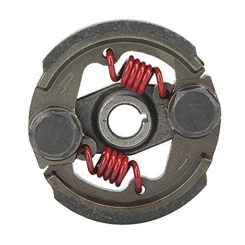 Embrague de Bicicleta de Bolsillo de 2 Tiempos, Embrague de Aluminio ATV Resistente para 43 47 49 Mini Moto Quad 4 Wheeler Dirt Pad Se Adapta a Motocicleta Mini Pocket