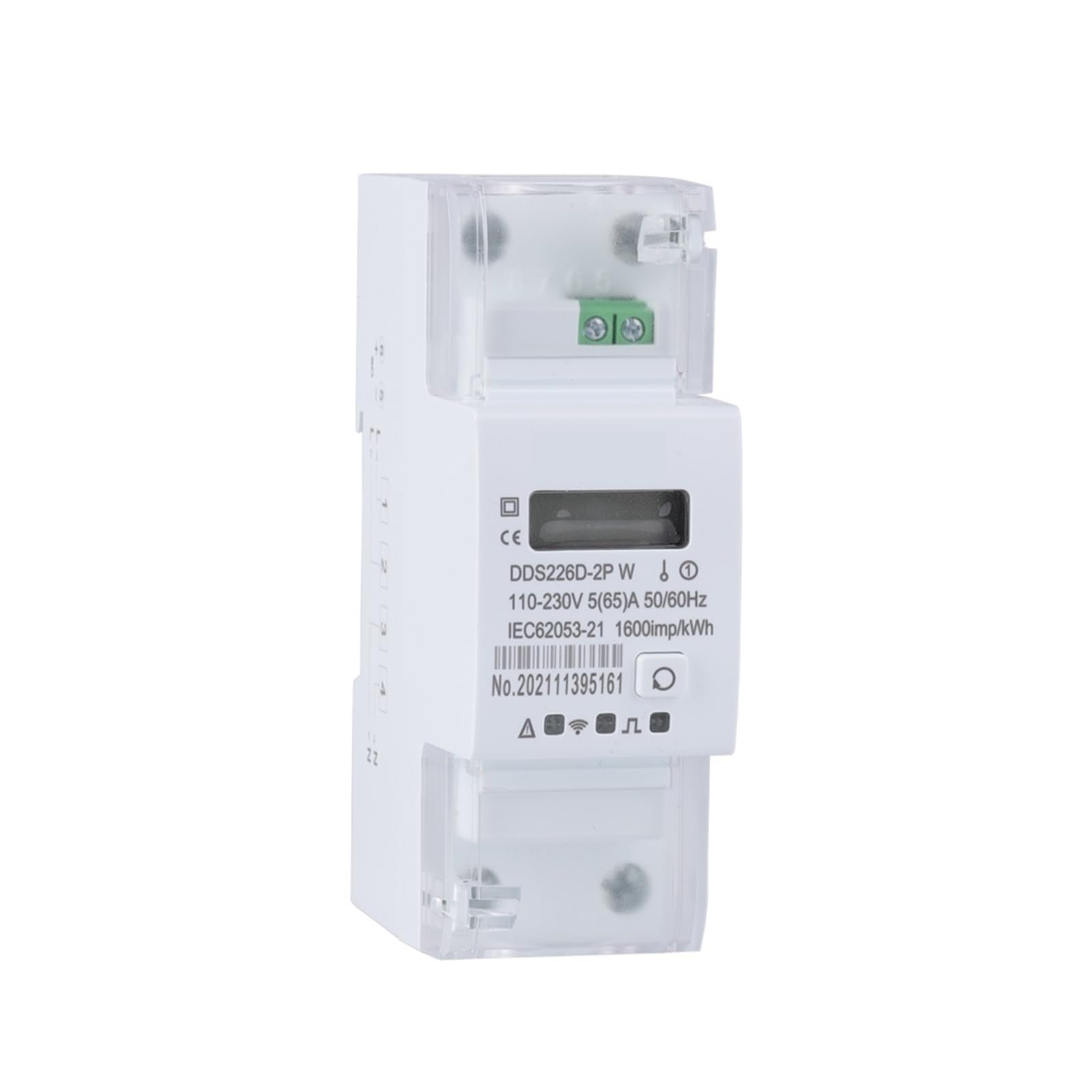 KWh mètre wattmètre WiFi DDS226D-2P pour stopper les surconsommations
