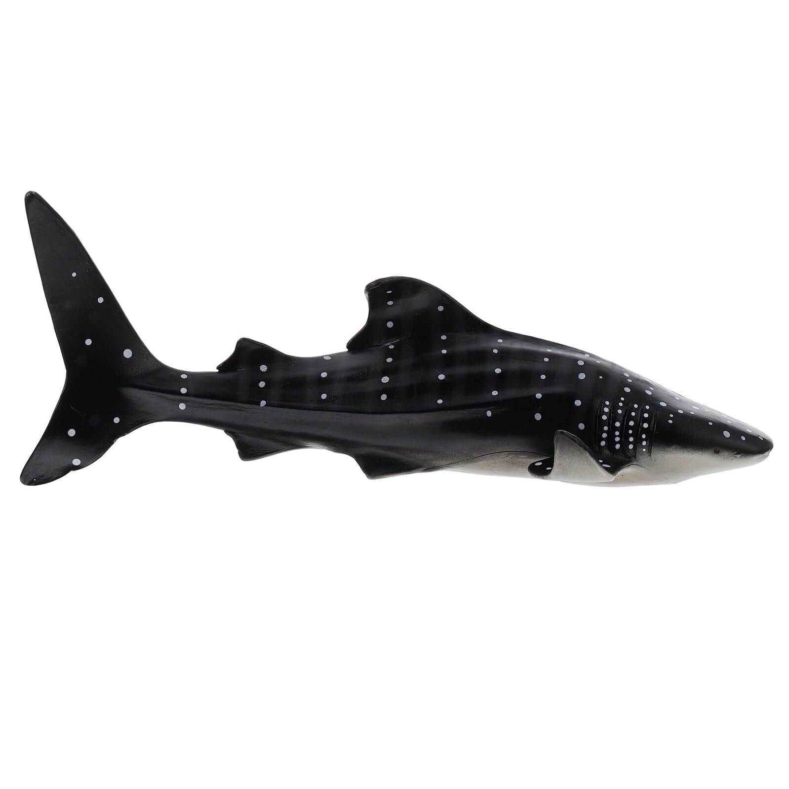 Modèle de requin-baleine en plastique noir éducatif pour enfant - 8
