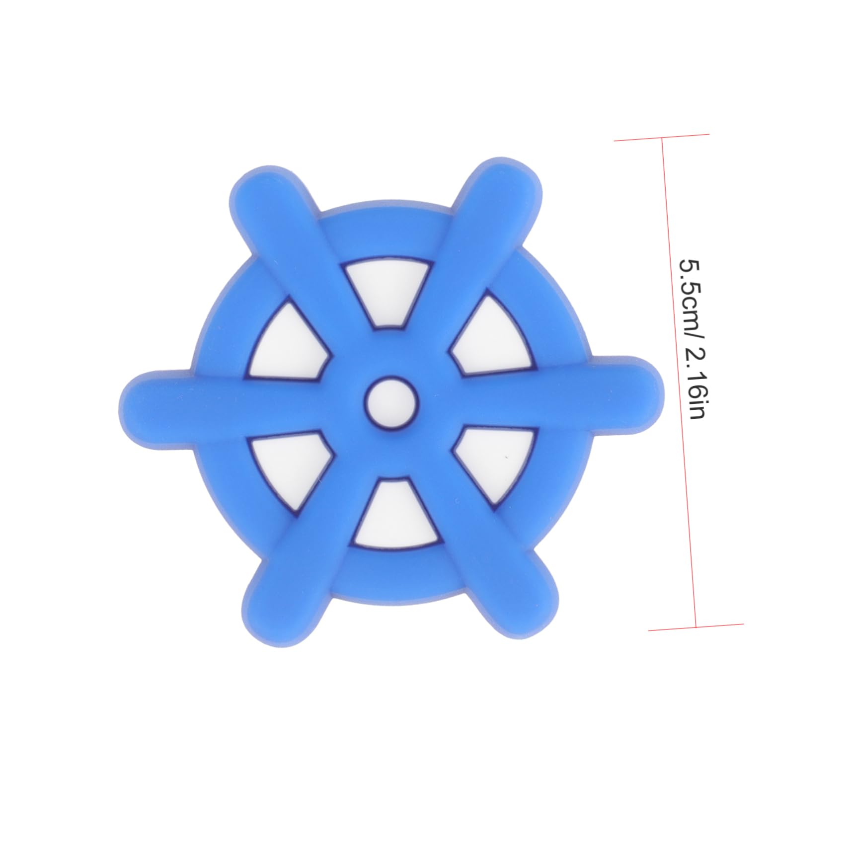 ARTIBETTER 2 Pcs Nautical Rudder Wheel Handles Cabinet Handles for Boys and Girls' Room Easy Install Decorative Knobs