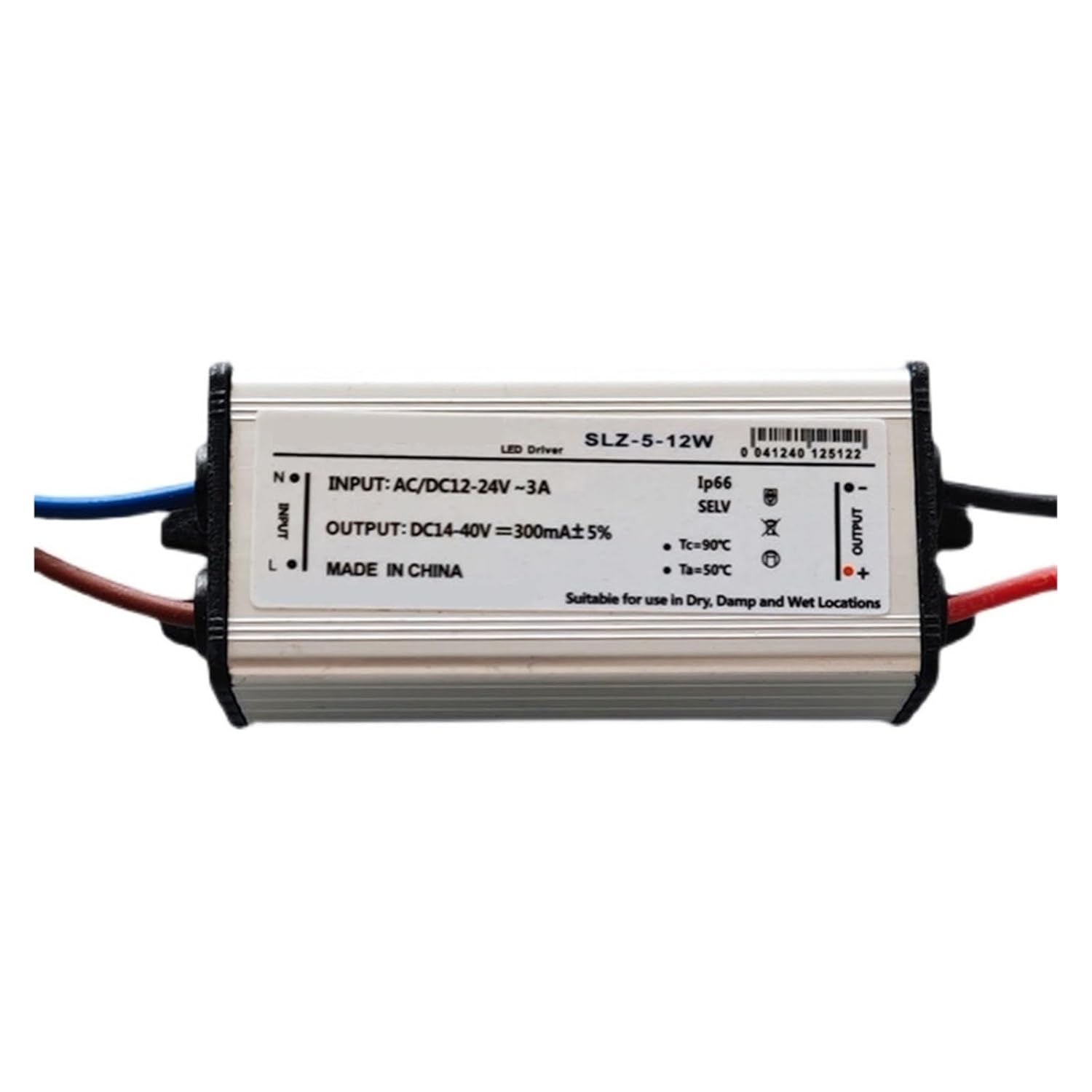 Outdoor Low Voltage Starting Power Input 12v24v DC Transformer Driver 4W9W7W12W5W10w Voltage Regulator(Input 36 48V30W Input Voltage 36 48V)
