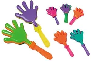 Rhode Island Novelty 7.5" Hand Clapper: A Classic Delight for Musical Hands
