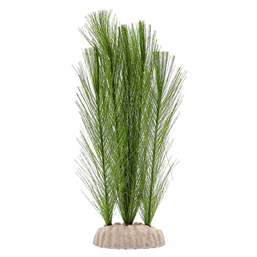 Hsthe Sea 3PCS Aquarium Decorations Fish Tank Artificial Green Water Plants Made of Soft Plastic Good for All Fish - Image 2