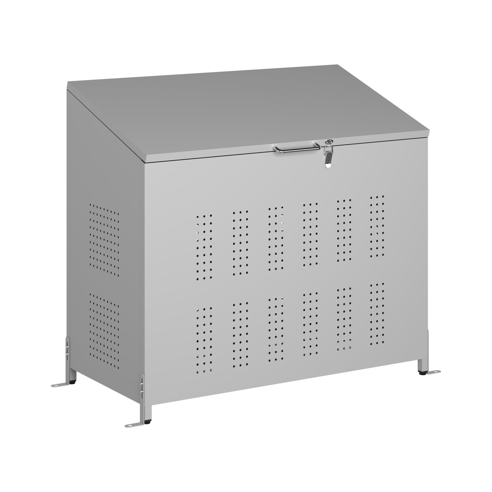 Amazon | ガービー（Garvee）ゴミ箱 屋外 280 L 大型 ゴミステーション