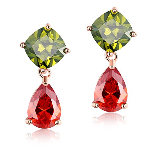 Crystal Elements Sparkling Drop Earrings Combo Jewellery
