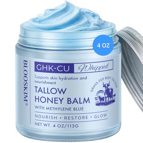 Copper Peptide GHK-Cu Beef Tallow Blue Balm