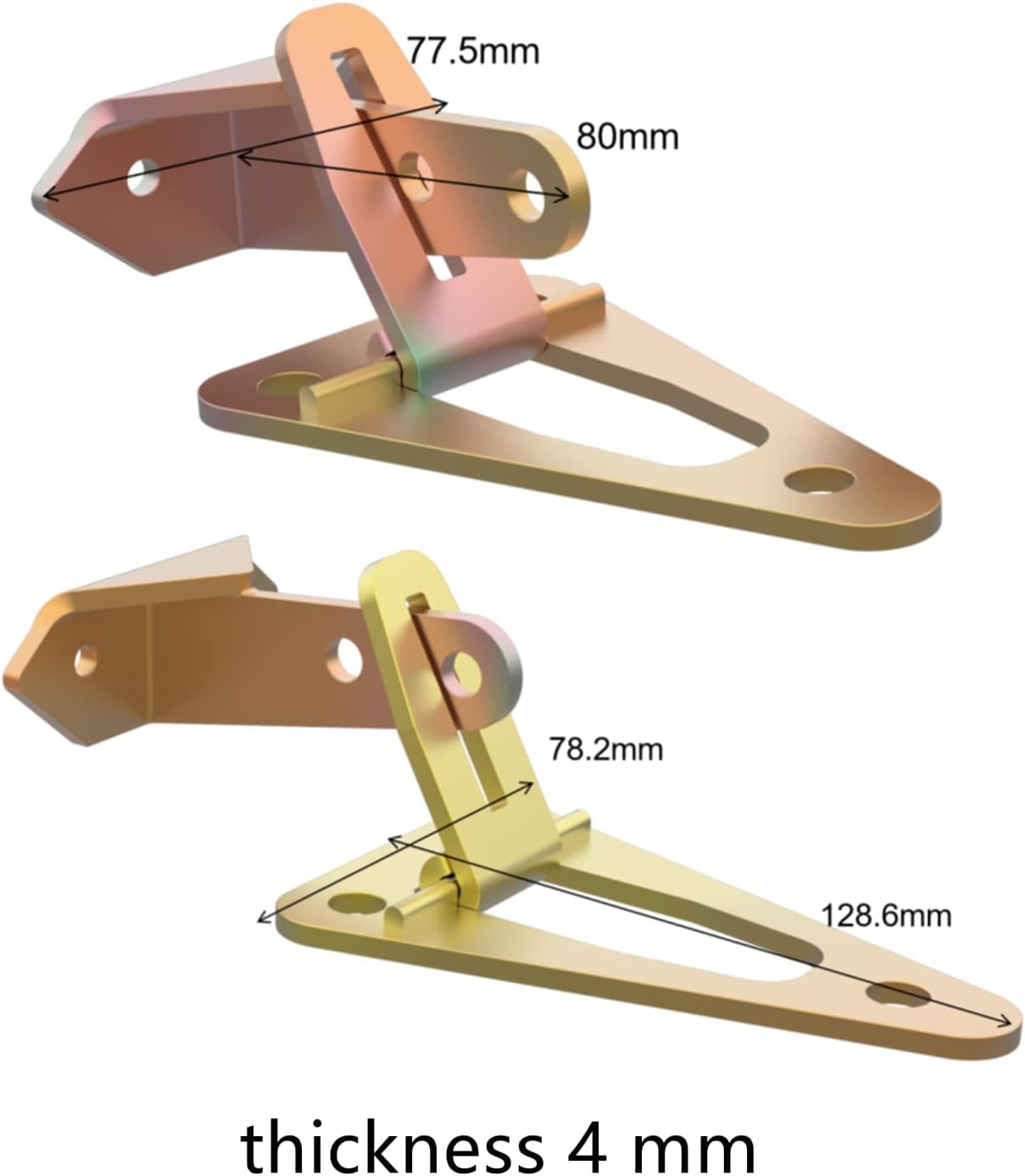 Cerradura Protectora para Puerta de Garaje, Puerta Enrollable de Alta Seguridad, chapada en Zinc, para asegurar Puertas enrollables y Puertas inclinables