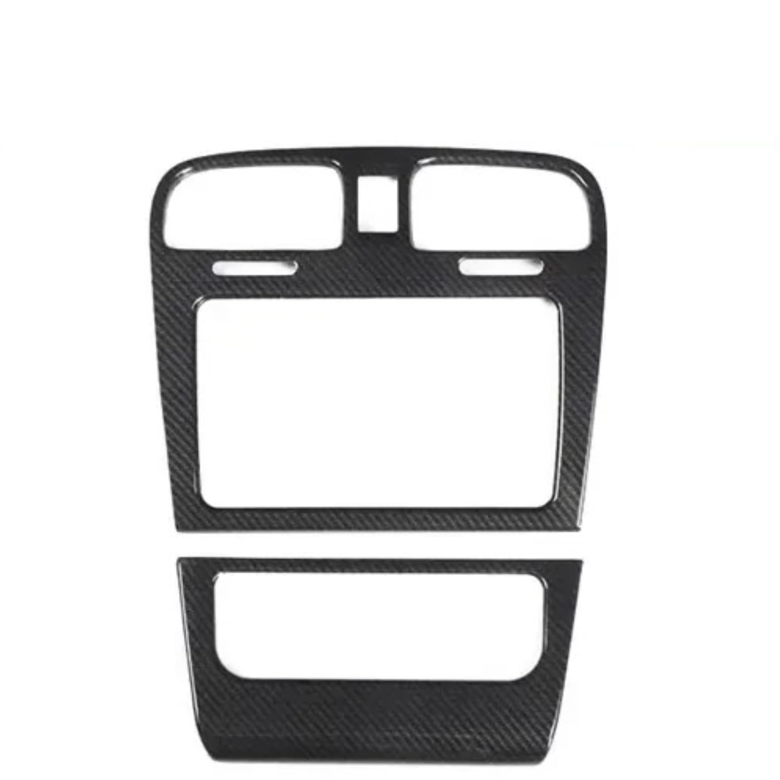 Interior Trim for Golf 6 MK6 2009-2013 Interior Trim 5D Car Accessories Carbon Fiber Center Console 5D Car Stickers ABS Panel Auto Central Inner(F Central Console)