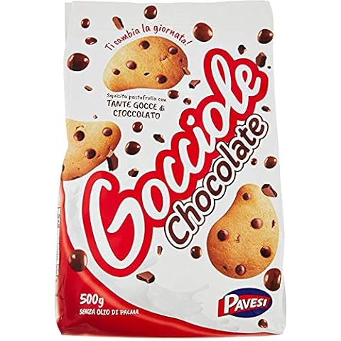 Pavesi - Gocciole Chocolate - 500 gr Pack (12) Cover