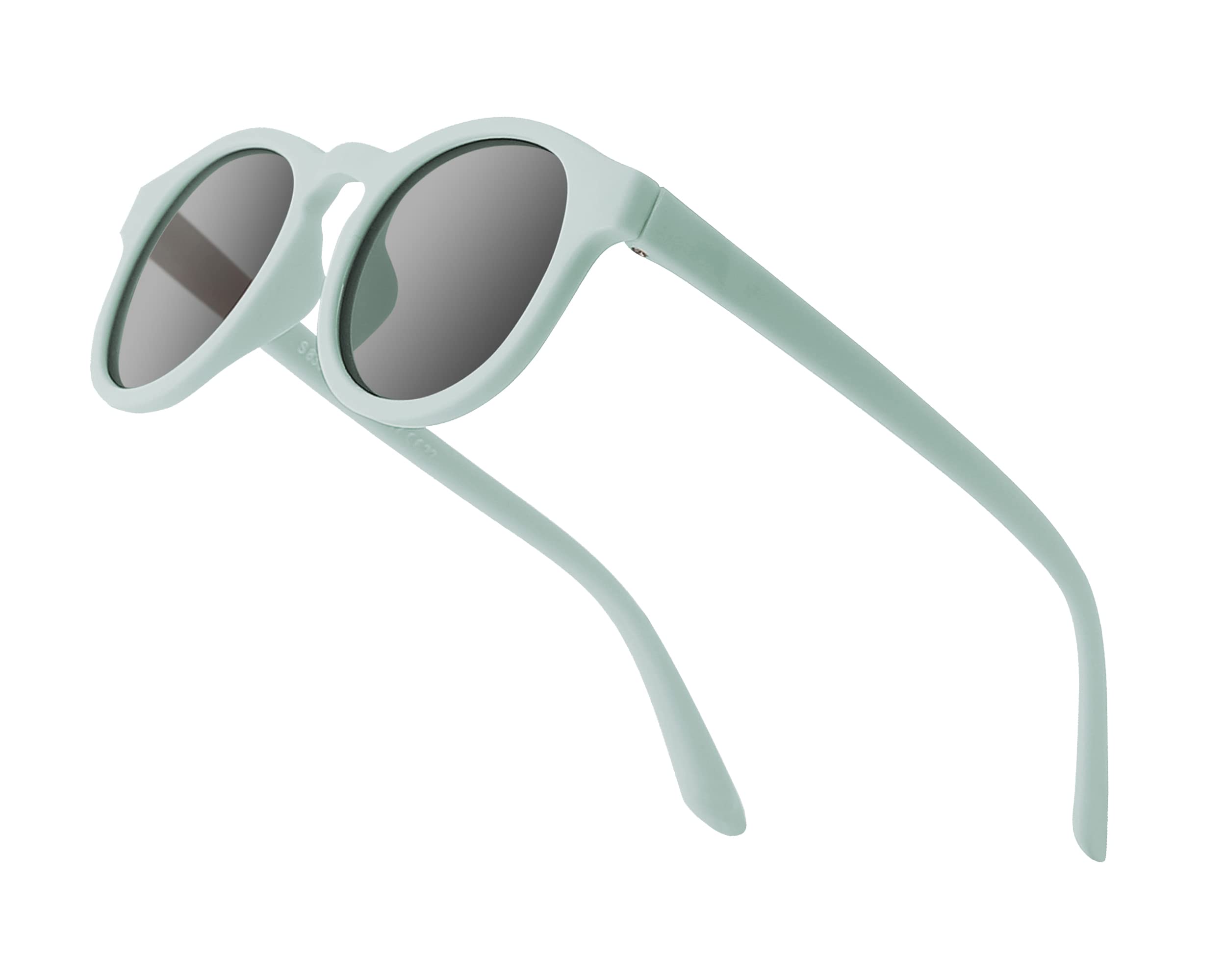 BIFADA Gafas de sol para bebé con correa, 100% protección UV, marco flexible para bebés recién nacidos, lentes de sol flexibles para niñas y bebés de 0 a 2 años, Blue